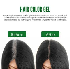 Hair Color Gel -Gray Hair Coverage for men and women (Pack of 2)