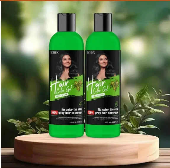 Hair Color Gel -Gray Hair Coverage for men and women (Pack of 2)